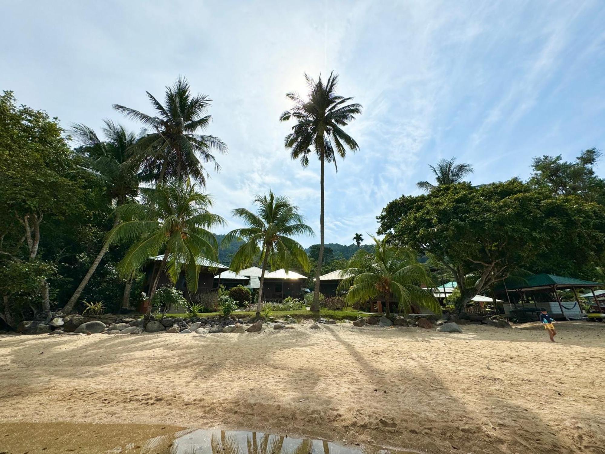 Abc Chalet Tioman Kampong Ayer Batang Bagian luar foto
