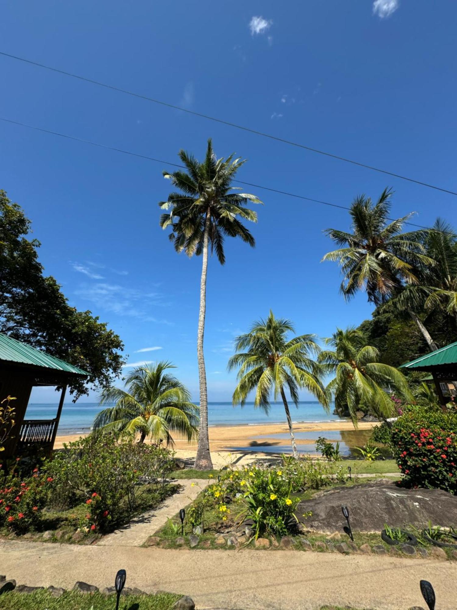 Abc Chalet Tioman Kampong Ayer Batang Bagian luar foto