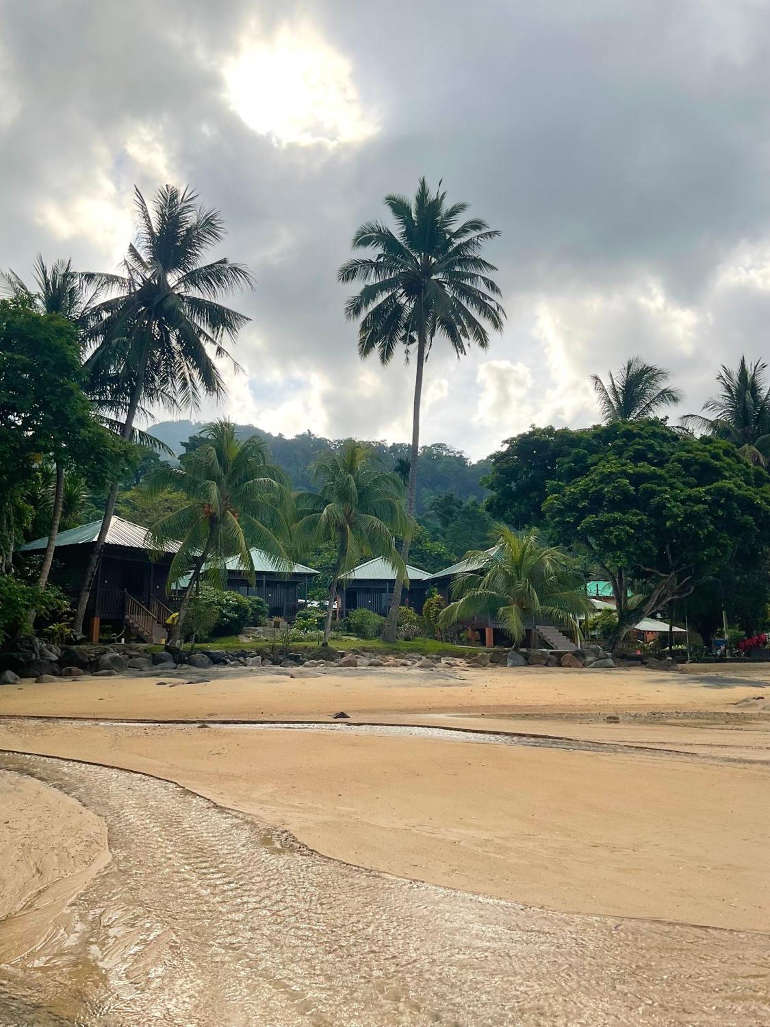 Abc Chalet Tioman Kampong Ayer Batang Bagian luar foto
