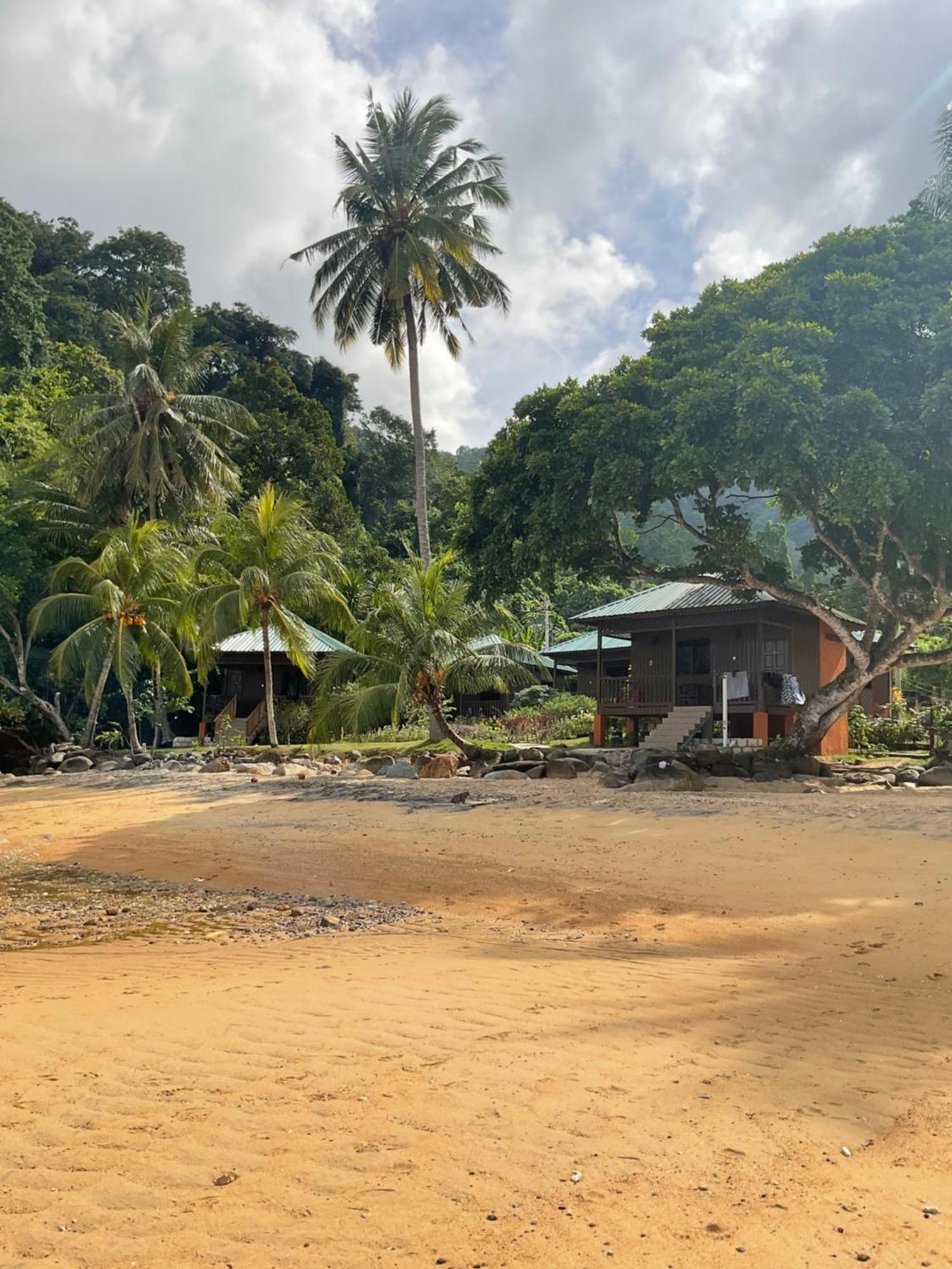 Abc Chalet Tioman Kampong Ayer Batang Bagian luar foto