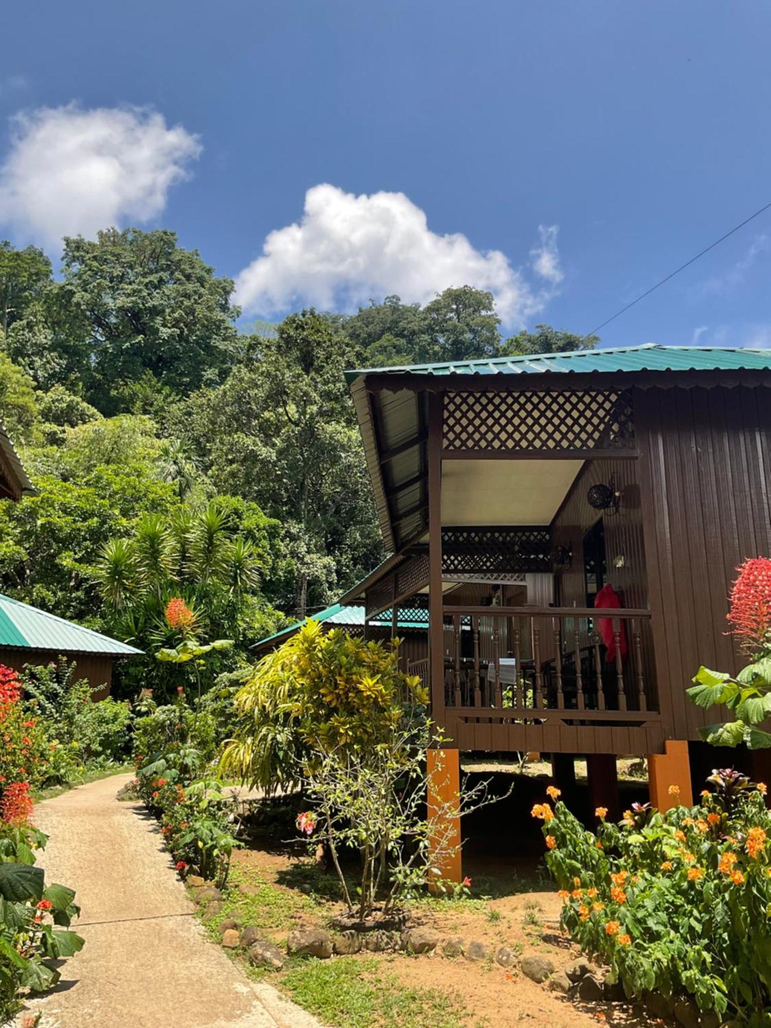 Abc Chalet Tioman Kampong Ayer Batang Bagian luar foto
