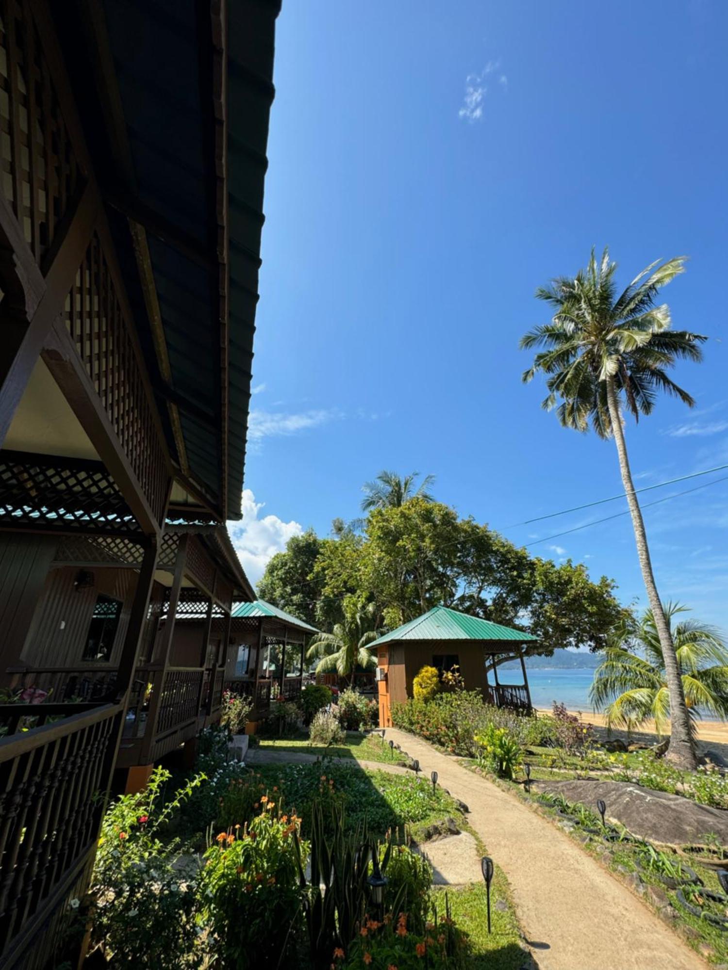 Abc Chalet Tioman Kampong Ayer Batang Bagian luar foto